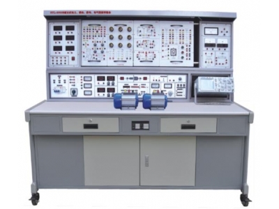 立式电工模电数电电气控制实验装置（带直流电机实验）