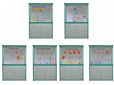 公差配合示教陈列柜